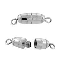 BASE METAL BARREL 13MM CLASPS 12580-BM