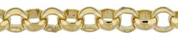 6.0mm Width Belcher Rolo Gold Filled Chain
