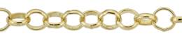 5.1mm Width Belcher Rolo Gold Filled Chain
