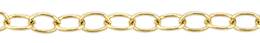 2.1mm Width Round Cable Gold Filled Chain