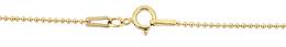 1.0mm Ball Gold Filled Chain Necklace