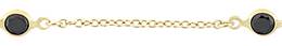 VM 4MM ROUND BEZEL BLACK CZ CHAIN 33062-VM