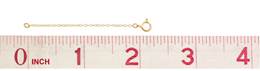 Gold Filled Bracelet Safety Chains
