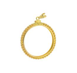 1/4 OZ EAGLE ROPE COIN FRAME 9710-GF