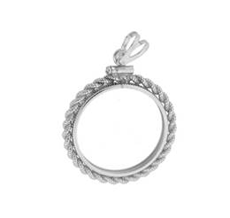 3MM THICK NICKEL COIN ROPE FRAME  9802