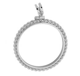 2.1MM THICK 1/2 DOLLAR COIN ROPE FRAME  9872
