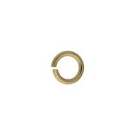 10k Gold Open Jumpring 1.0mm Wire (18 Gauge Wire)