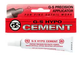 G-S HYPO CEMENT GLUE 1/3 FLUID OUNCES
