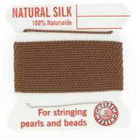 #6 BROWN SILK CORD .70MM