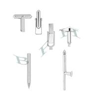 Sterling Silver Tuxedo Findings