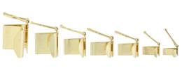 10k Gold Box Clasp Tongues