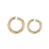 10K Gold Open Jumpring 0.50mm Wire (24 Gauge)