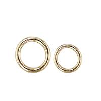 10K Gold Closed Jumpring 0.63mm Wire