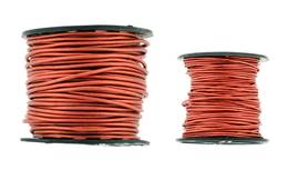 Leather Cord Metal Copper