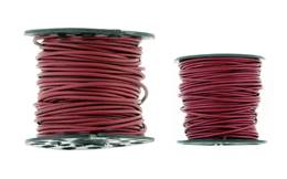 Leather Cord Garnet