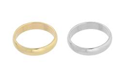 14K TRADITIONAL BAND 4MM 13548-14K