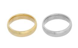 14K COMFORT-FIT BAND 5MM 13717-14K