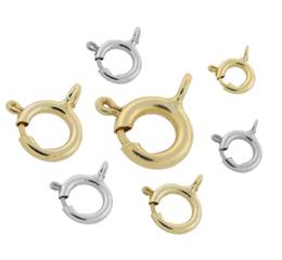 14K Springring Clasp Open Ring