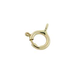 10k Gold Spring Ring Clasps (Closed Ring)