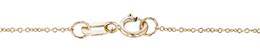 14K Ready to Wear 0.8mm Round Cablle Chain Necklace With Springring Clasp