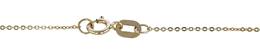 14K Ready to Wear 0.8mm Flat Cable Chain With Springring Clasp