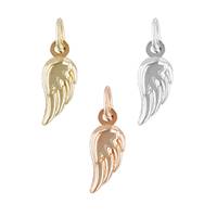 14K Angel Wing Charm