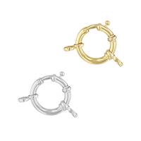 14K Bolt Springring 2mm Thick Clasp