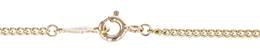 14K Ready to Wear 1.5mm Curb Chain Necklace With Springring Clasp