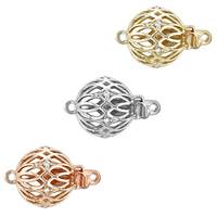 14K Diamond Accent Filigree Ball Clasp