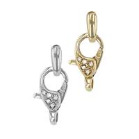 14K Diamond Accent Lobster Clasp