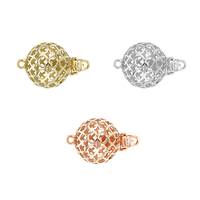 14K Filigree Ball Clasp