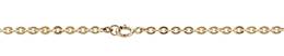 14K Ready to Wear  2mm Flat Cable Chain Necklace