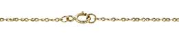 14K Ready to Wear 0.60mm Flat Twisted Chain Necklace With Springring Clasp