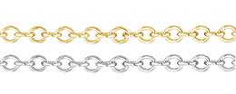 14K Gold Chain 3.0mm Width Oval Cable Chain