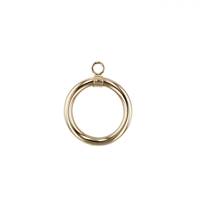 14K Toggle Clasp Ring