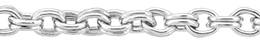 2.8mm Width Silver Double Round Cable Chain