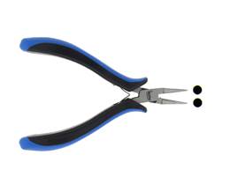 German Made Comfort Grip Round Nose Plier