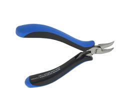 German Made Comfort Grip Bent Chain Nose Plier