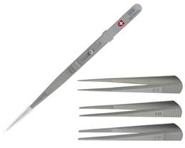 SIDE LOCK SWISS MATT FINISH TWEEZER  16195-T