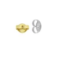 14K 5.70mm Earring Earnut 1.0mm Center Hole