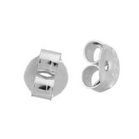 Sterling Silver 5mm Earring Earnut