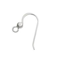 Sterling Silver 3MM Ball Earwire Earring