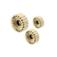 Gold Filled Roundel Corrugated BEads