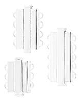Sterling Silver Multi-Strand Flat Bar Clasp