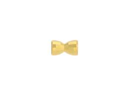 Vermeil Mirror Bow Bead