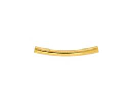 Vermeil Gold Plain 1.5mm Hollow Tube Spacer