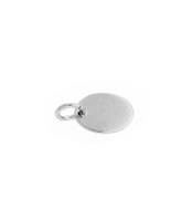 Sterling Silver Oval Chain Tag 7.3mm