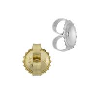 14K 7.001mm Earring Earnut 0.76mm Center Hole