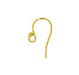 Vermeil 2.0MM Ball Tip Earwire Earring