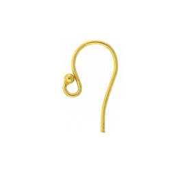 Vermeil 2.0MM Ball Tip Earwire Earring